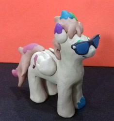 Size: 1637x1745 | Tagged: safe, artist:plosu soar, imported from derpibooru, oc, oc only, oc:inkie hoof, pegasus, pony, figurine, irl, male, photo, stallion
