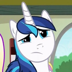 Size: 853x853 | Tagged: safe, imported from derpibooru, screencap, shining armor, pony, unicorn, a flurry of emotions, cropped, solo focus