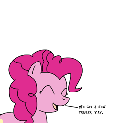 Size: 1024x1024 | Tagged: safe, artist:marcospower1996, artist:mega-shonen-one-64, imported from derpibooru, pinkie pie, pony, my little pony: the movie, female, simple background, solo, white background