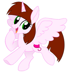 Size: 465x493 | Tagged: safe, artist:prince-lionel, imported from derpibooru, oc, oc only, oc:aryanna, alicorn, pony, alicorn oc, simple background, solo, transparent background