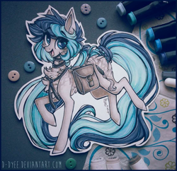 Size: 1117x1083 | Tagged: safe, artist:tay-niko-yanuciq, artist:tenebristayga, imported from derpibooru, oc, oc only, pony, bust, chest fluff, happy, photo, portrait, solo, traditional art