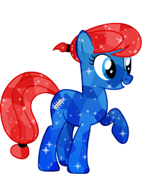 Size: 7028x8264 | Tagged: safe, artist:aborrozakale, imported from derpibooru, oc, oc only, oc:neon light, crystal pony, pony, absurd resolution, female, mare, raised hoof, simple background, solo, transparent background, vector