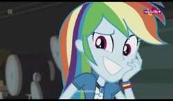 Size: 1024x600 | Tagged: safe, imported from derpibooru, screencap, rainbow dash, equestria girls, movie magic, spoiler:eqg specials, female, geode of super speed, magical geodes, solo, teletoon