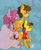 Size: 1000x1207 | Tagged: safe, artist:healingstreet, imported from derpibooru, cheese sandwich, pinkie pie, oc, oc:chocolate cheesecake, earth pony, gem pony, ghost, ghost pony, hybrid, pony, undead, kindverse, canon ship, cheesepie, clothes, crossover, female, gem, gem (race), gemsona, greg universe, gregrose, heartwarming in hindsight, implied death, male, offspring, parent:cheese sandwich, parent:pinkie pie, parents:cheesepie, quartz, rose quartz (gemstone), rose quartz (steven universe), shipping, steven quartz universe, steven universe, straight