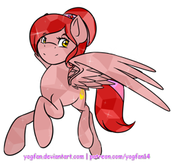 Size: 1000x950 | Tagged: safe, artist:yogfan, imported from derpibooru, crystal pony, pony, crystal pegasus, female, nabooru, ponified, simple background, solo, the legend of zelda, transparent background