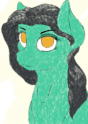 Size: 1703x2387 | Tagged: safe, artist:holymacintosh, imported from derpibooru, oc, oc only, oc:ocean song, pony, bust, portrait, solo