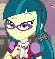 Size: 1005x1079 | Tagged: safe, imported from derpibooru, screencap, juniper montage, equestria girls, mirror magic, spoiler:eqg specials, cropped, female, glasses, solo