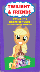 Size: 572x1024 | Tagged: artist needed, safe, edit, imported from derpibooru, applejack, pony, parody, thomas and friends, thomas the tank engine, vhs