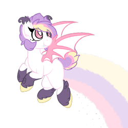 Size: 1500x1500 | Tagged: safe, artist:angei-bites, imported from derpibooru, oc, oc only, oc:star dust, bat pony, pony, female, flying, mare, simple background, solo, transparent background