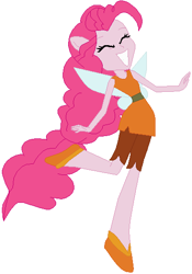 Size: 383x546 | Tagged: safe, artist:selenaede, artist:user15432, imported from derpibooru, pinkie pie, fairy, human, equestria girls, crossover, disney, disney fairies, fairies are magic, fairy wings, fairyized, fawn, fawn (disney), female, humanized, ponied up, simple background, solo, white background, winged humanization, wings