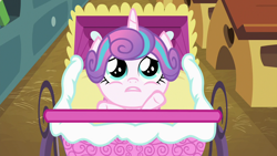 Size: 1280x720 | Tagged: safe, imported from derpibooru, screencap, princess flurry heart, pony, a flurry of emotions, female, solo