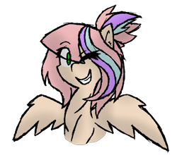 Size: 3072x2708 | Tagged: safe, artist:toothpastethy, imported from derpibooru, oc, oc only, oc:sweet skies, pegasus, pony, simple background, solo, transparent background