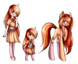 Size: 6300x5200 | Tagged: safe, artist:snowbunny0820, imported from derpibooru, oc, oc only, earth pony, human, pony, absurd resolution, chibi, clothes, dress, female, humanized, mare, simple background, solo, transparent background