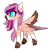 Size: 1024x1022 | Tagged: safe, artist:symphstudio, artist:xxmissteaxx, imported from derpibooru, oc, oc only, deer pony, hybrid, original species, peryton, pony, female, mare, simple background, solo, transparent background