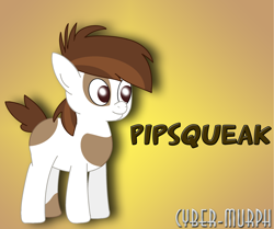 Size: 2728x2280 | Tagged: safe, artist:cyber-murph, imported from derpibooru, pipsqueak, pony, colt, cute, male, signature, solo, spots