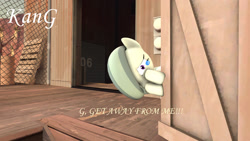 Size: 1920x1080 | Tagged: safe, artist:kmg0047, imported from derpibooru, marble pie, pony, 3d, ask, female, scared, solo, teary eyes, tumblr