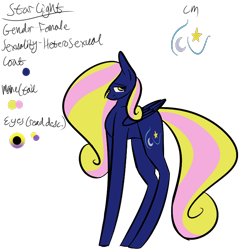 Size: 746x777 | Tagged: safe, artist:sweetmelon556, imported from derpibooru, oc, oc only, oc:starlight, pegasus, pony, female, mare, reference sheet, simple background, solo, transparent background