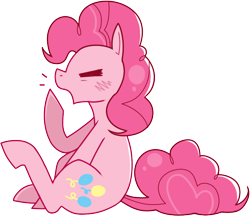 Size: 588x507 | Tagged: safe, artist:amazingmollusk, imported from derpibooru, pinkie pie, pony, female, pie daily, simple background, solo, transparent background, yawn