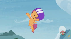 Size: 844x462 | Tagged: safe, imported from derpibooru, screencap, scootaloo, pony, forever filly, female, scootaloo can fly, solo