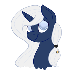 Size: 1000x1000 | Tagged: safe, artist:partypoison, artist:pvrtypoison, imported from derpibooru, oc, oc only, oc:stardancer, pony, unicorn, bust, head, solo