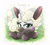 Size: 1100x1000 | Tagged: safe, artist:joakaha, imported from derpibooru, sweetie belle, pony, forever filly, animal costume, clothes, costume, female, lamb costume, sheepie belle, solo