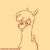 Size: 512x512 | Tagged: safe, artist:liracrown, imported from derpibooru, paprika paca, alpaca, them's fightin' herds, animated, community related, female, fluffy, frame by frame, gasp, gif, monochrome, paprika (tfh), rough sketch, sketch, sneezing, sniffing, solo, tail wag, wince