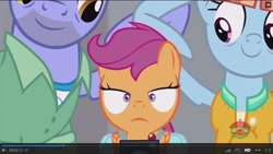 Size: 1600x900 | Tagged: safe, imported from derpibooru, screencap, bow hothoof, scootaloo, windy whistles, pony, parental glideance, rainbow dash's parents, windyhoof, wing hands