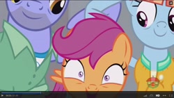 Size: 1600x900 | Tagged: safe, imported from derpibooru, screencap, bow hothoof, scootaloo, windy whistles, pony, parental glideance, rainbow dash's parents, windyhoof, wing hands