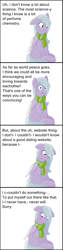 Size: 800x3200 | Tagged: safe, artist:zephyr!, imported from derpibooru, oc, oc only, oc:lilac breeze, pegasus, pony, ask lilac breeze, ask, blushing, clothes, comic, female, lilac, scarf, simple background, solo, talking, talking to viewer, tumblr, white background