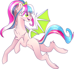 Size: 1913x1798 | Tagged: safe, artist:emily-826, imported from derpibooru, oc, oc only, oc:matty, bat pony, pony, colored wings, female, mare, simple background, solo, transparent background