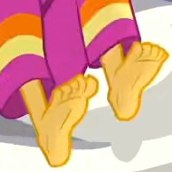 Size: 190x190 | Tagged: safe, imported from derpibooru, screencap, sunset shimmer, equestria girls, legend of everfree, clothes, cropped, feet, female, legend of everfeet, legs, pajamas, pictures of legs, solo, sunfeet shimmer