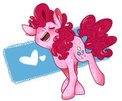 Size: 801x665 | Tagged: safe, artist:pizzakladd, imported from derpibooru, pinkie pie, earth pony, pony, female, solo