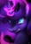 Size: 2894x4093 | Tagged: safe, artist:hosikawa, imported from derpibooru, nightmare moon, princess luna, alicorn, pony, absurd resolution, angry, corrupted, crying, female, mare, nightmare luna, slit eyes, slit pupils, solo