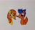 Size: 1567x1373 | Tagged: safe, artist:frollo7797, imported from derpibooru, flash sentry, sunset shimmer, pony, unicorn, female, flashimmer, male, shipping, straight