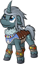 Size: 985x1628 | Tagged: safe, artist:moemneop, imported from derpibooru, oc, oc only, oc:solon, pony, unicorn, armor, curved horn, male, simple background, solo, stallion, transparent background