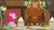 Size: 1920x1080 | Tagged: safe, imported from derpibooru, screencap, gummy, pinkie pie, prince rutherford, pony, yak, not asking for trouble, cake, cloven hooves, discovery family logo, female, food, male, sitting, unnamed character, unnamed yak