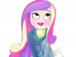 Size: 2048x1536 | Tagged: artist needed, source needed, safe, imported from derpibooru, princess cadance, equestria girls, friendship games, dean cadance, female, simple background, solo, white background