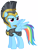 Size: 3796x5000 | Tagged: safe, artist:jennieoo, imported from derpibooru, commander hurricane, rainbow dash, pegasus, pony, hearth's warming eve (episode), absurd resolution, armor, clothes, costume, female, helmet, mare, show accurate, simple background, solo, transparent background, vector, vector trace