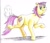 Size: 1296x1118 | Tagged: safe, artist:edhelistar, imported from derpibooru, patch (g1), pony, ball, g1, g1 to g4, g4, generation leap, patchdorable, simple background, smiling, smirk, traditional art