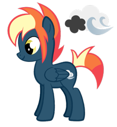 Size: 575x622 | Tagged: safe, artist:arceus55, imported from derpibooru, oc, oc only, oc:cloud whisperer, pony, cutie mark, ponysona, simple background, solo, transparent background, vector