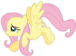 Size: 6745x5000 | Tagged: safe, artist:rubez2525, imported from derpibooru, fluttershy, pegasus, pony, it's about time, .ai available, absurd resolution, female, mare, simple background, solo, transparent background, vector, vector trace