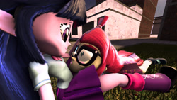 Size: 3840x2160 | Tagged: safe, artist:ledo621, imported from derpibooru, moondancer, twilight sparkle, equestria girls, 3d, clothes, equestria girls-ified, female, lesbian, shipping, source filmmaker, twidancer