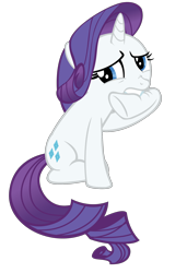 Size: 1488x2178 | Tagged: safe, artist:ocarina0ftimelord, imported from derpibooru, rarity, pony, unicorn, secret of my excess, female, mare, simple background, solo, transparent background, vector, vector trace