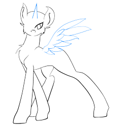 Size: 1200x1200 | Tagged: safe, artist:lordkalem, imported from derpibooru, oc, oc only, pony, base, lineart, simple background, solo, transparent background