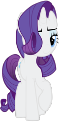 Size: 3825x7998 | Tagged: safe, artist:dash1e, imported from derpibooru, rarity, pony, unicorn, absurd resolution, alternate hairstyle, female, hair over one eye, mare, simple background, solo, transparent background, vector