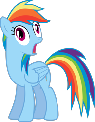 Size: 4680x6000 | Tagged: safe, artist:hourglass-vectors, imported from derpibooru, rainbow dash, pegasus, pony, rainbow falls, .svg available, absurd resolution, female, inkscape, mare, ponyscape, simple background, solo, transparent background, vector, vector trace