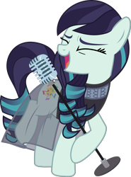 Size: 3648x4918 | Tagged: safe, artist:jhayarr23, imported from derpibooru, coloratura, earth pony, pony, absurd resolution, base used, clothes, dress, female, mare, microphone, open mouth, rara, simple background, singing, smiling, solo, transparent background, vector