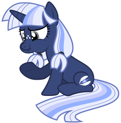 Size: 6413x6510 | Tagged: safe, artist:estories, imported from derpibooru, oc, oc only, oc:silverlay, original species, pony, unicorn, absurd resolution, female, freckles, mare, raised hoof, simple background, sitting, solo, transparent background, umbra pony, vector