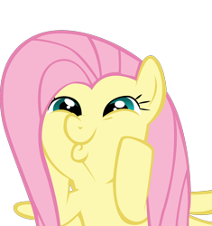 Size: 1550x1650 | Tagged: safe, artist:ocarina0ftimelord, imported from derpibooru, fluttershy, pony, applebuck season, sweet and smoky, cute, dashface, female, hilarious in hindsight, shyabetes, silly, silly pony, simple background, solo, spread wings, transparent background, vector, vector trace, wings