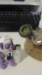 Size: 580x1032 | Tagged: safe, imported from derpibooru, pony, drugs, irl, marijuana, photo